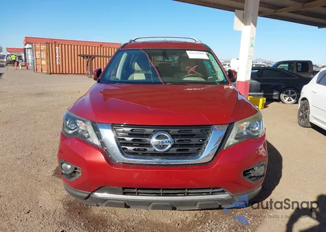 2017 Nissan Pathfinder Sl from USA, damaged, VIN 5N1DR2MM5HC621689